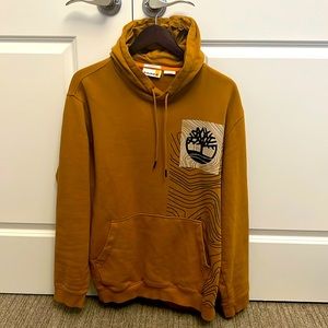 Timberland men’s hoodie, Brown, XL